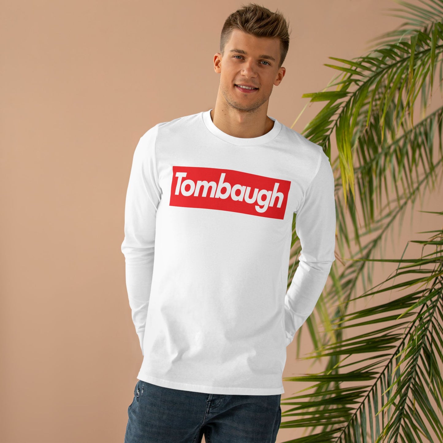 Tombaugh (Never Forget Pluto on the Back) Men’s Base Longsleeve Tee