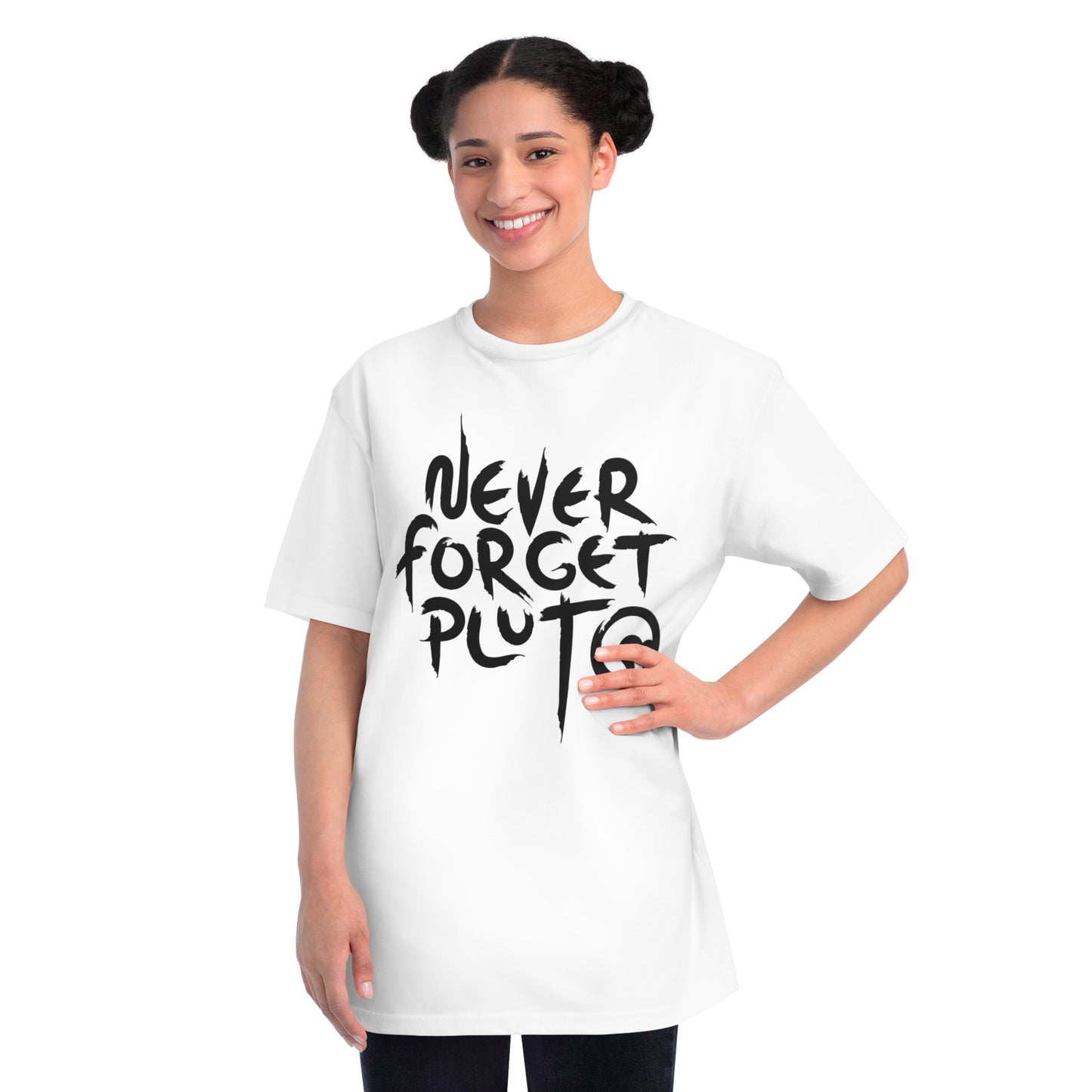 Never Forget Pluto Organic Unisex Classic T-Shirt