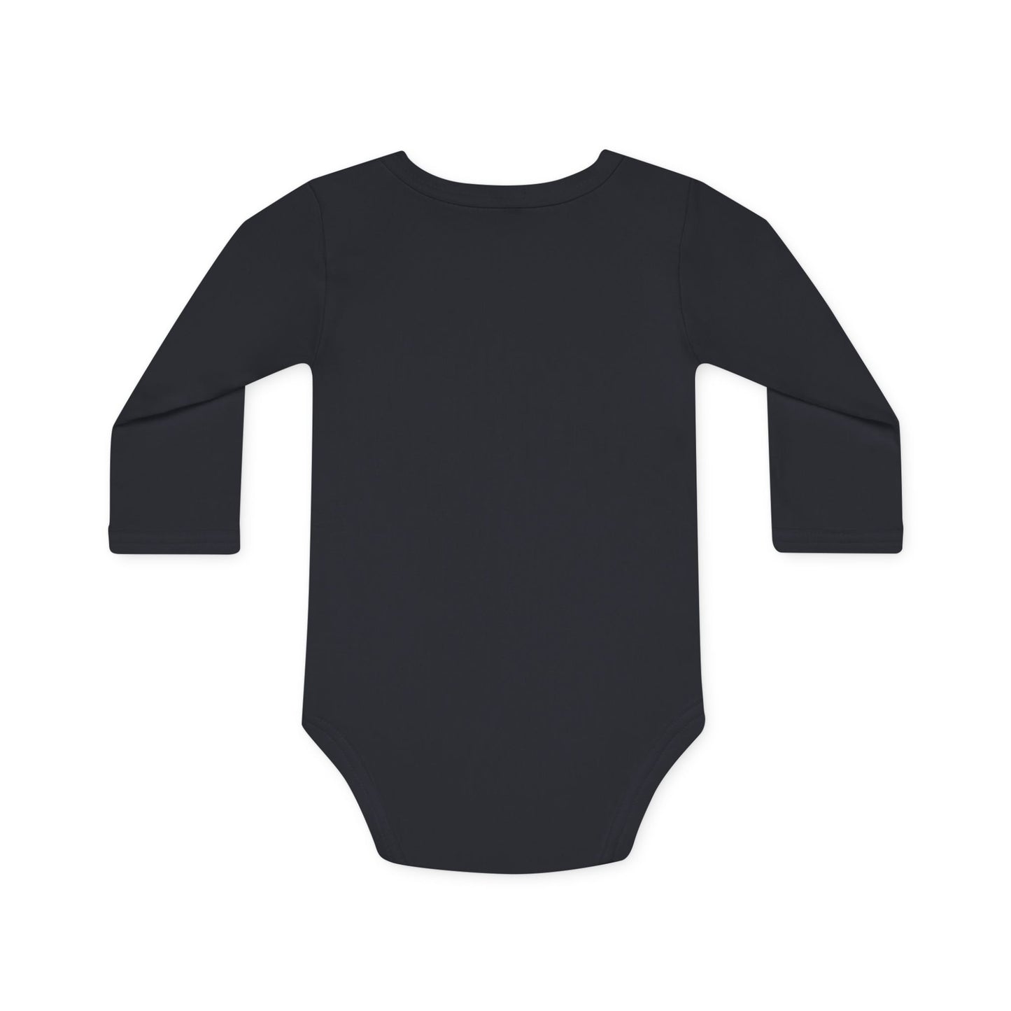 Never Forget Pluto Baby Long-Sleeve Organic Bodysuit