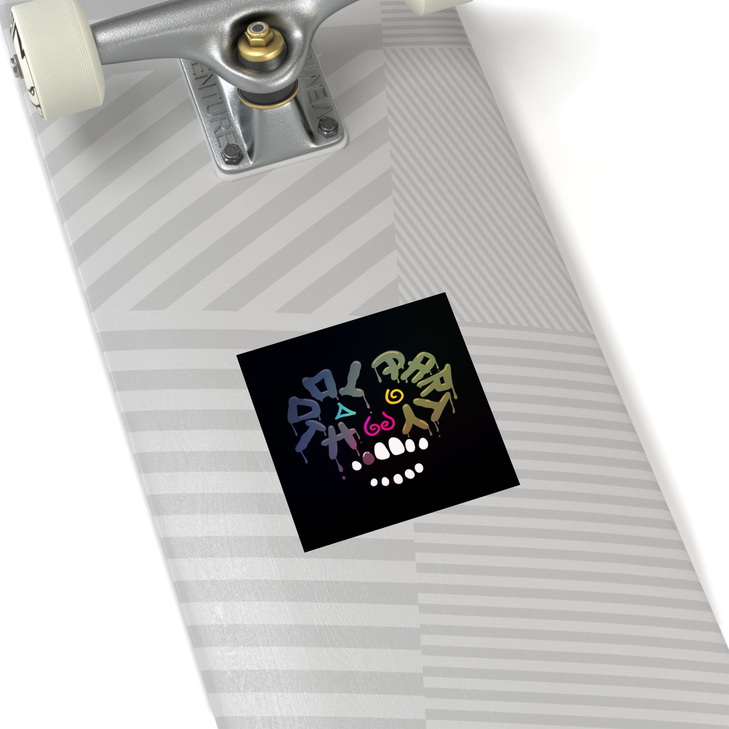 Party Tooth logo Square Stickers, Indoor\Outdoor