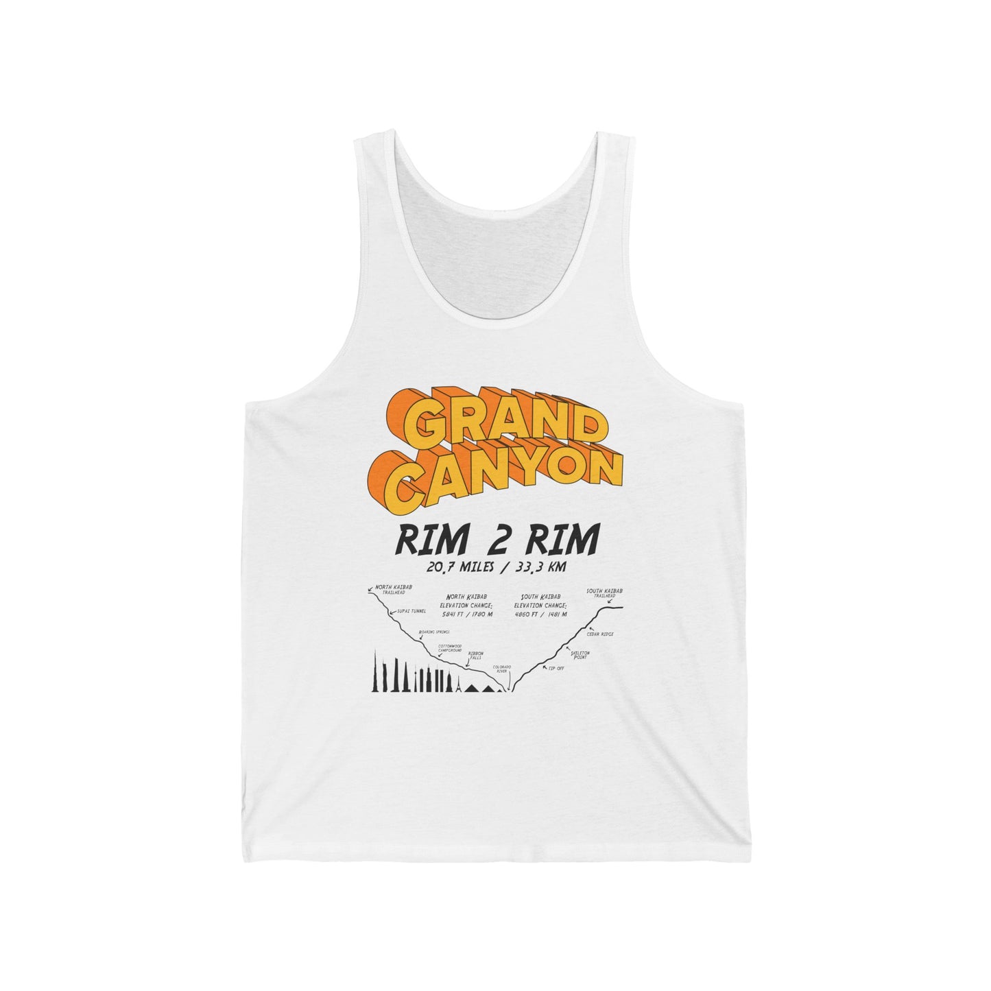 GC Rim 2 Rim NK and SK Unisex Jersey Tank