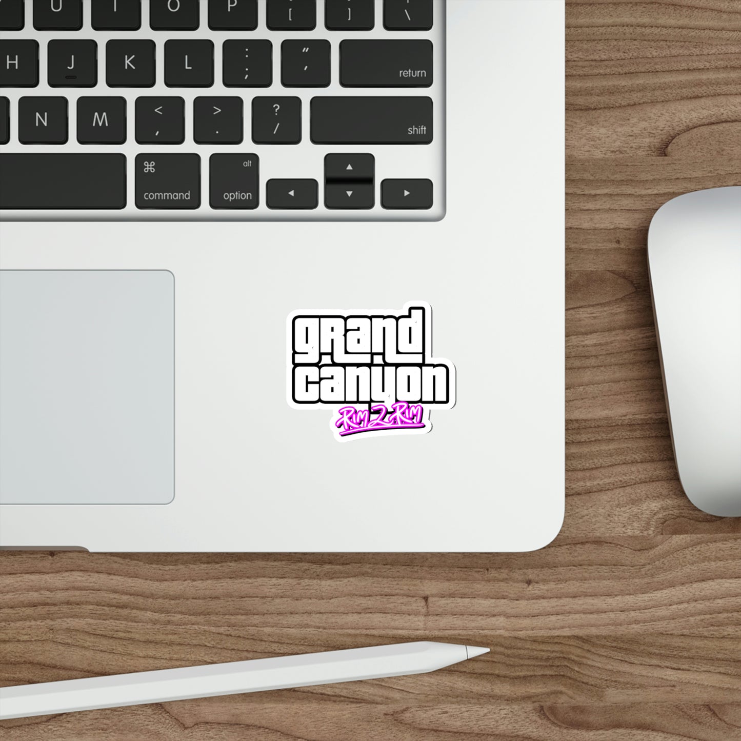 Grand Canyon Rim 2 Rim (GTA Parody) Die-Cut Stickers