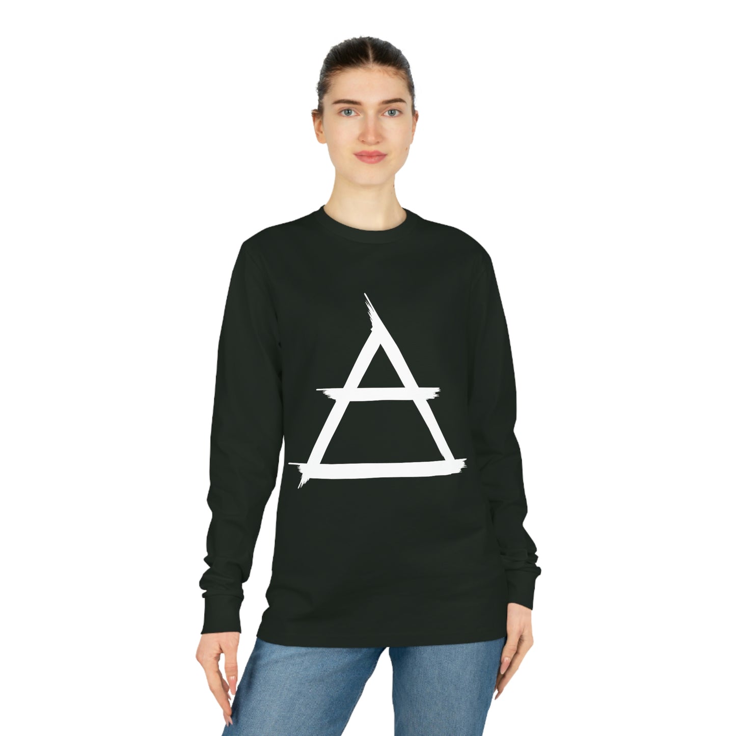 Air symbol Unisex Shifts Dry Organic Long Sleeve Tee