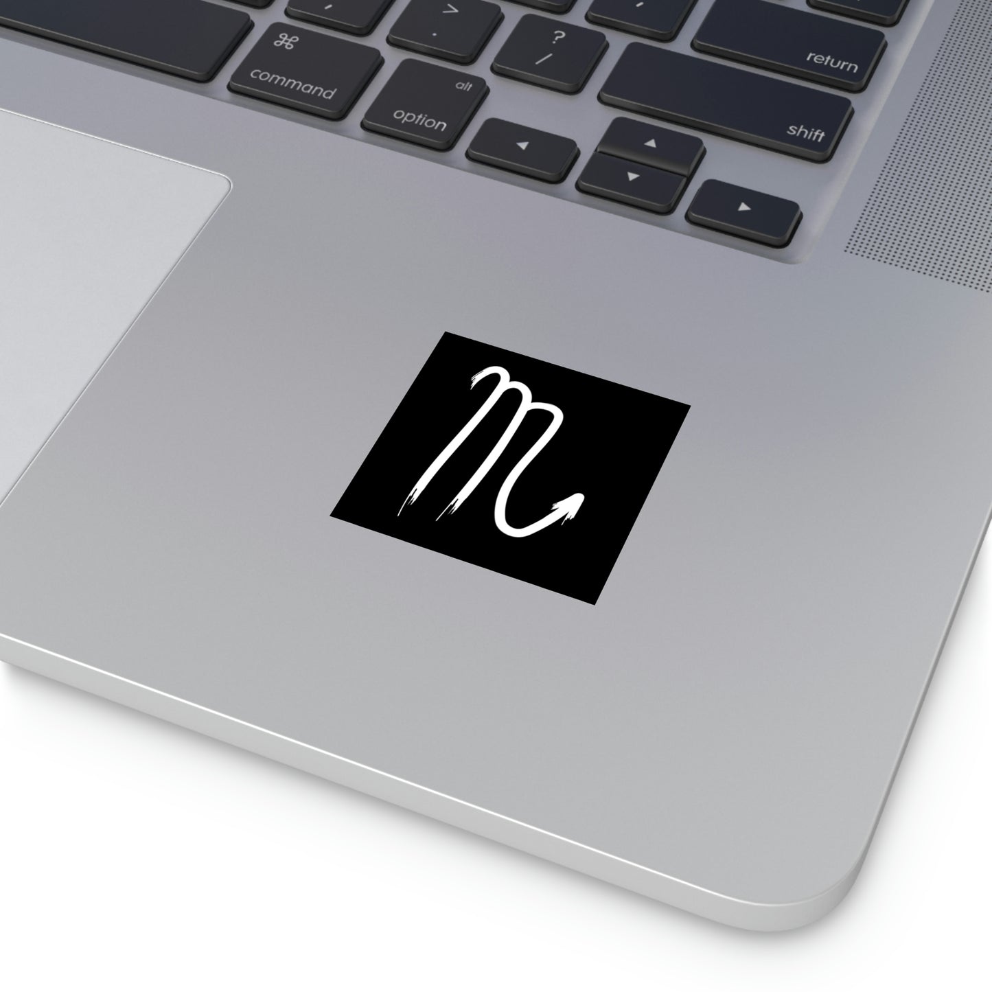 Scorpio Symbol Square Vinyl Stickers