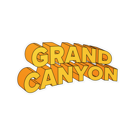 Grand Canyon Vinyl Die-Cut Stickers