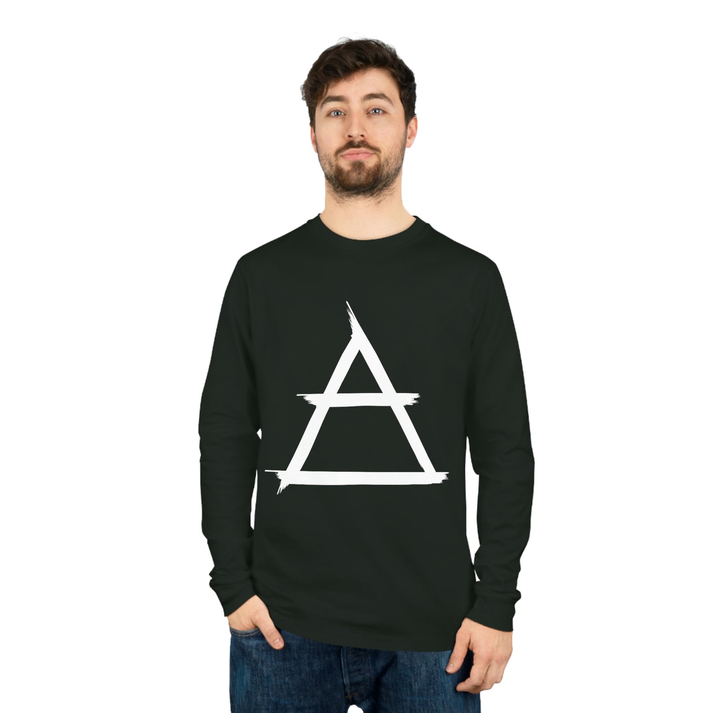 Air symbol Unisex Shifts Dry Organic Long Sleeve Tee