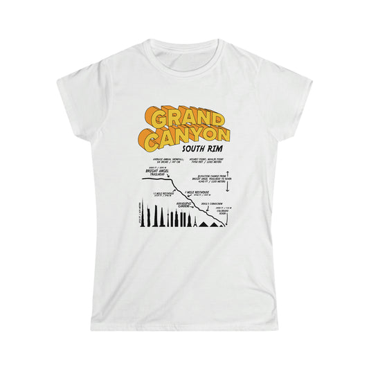 Grand Canyon South Rim Women's Softstyle Tee