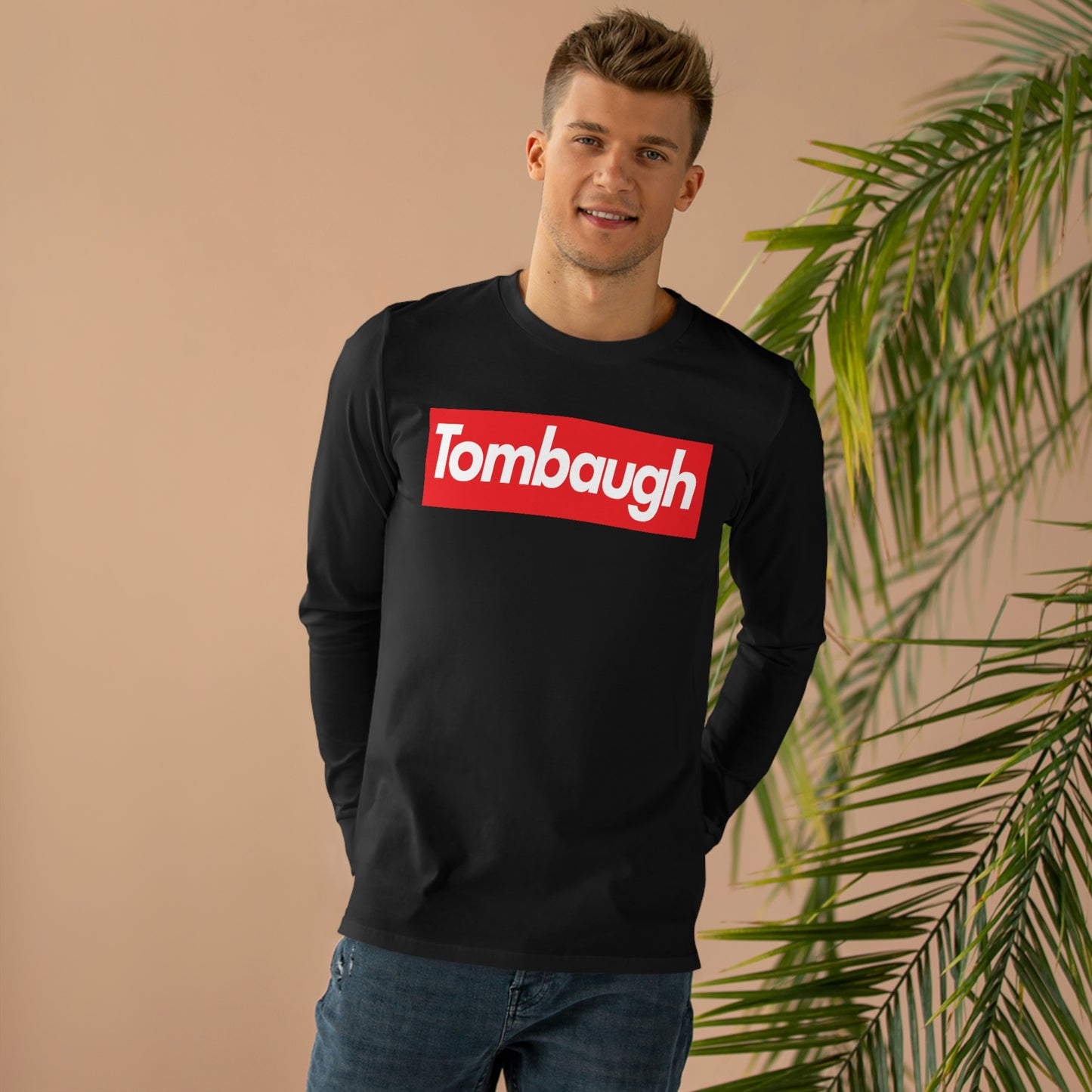 Tombaugh (Never Forget Pluto on the Back) Men’s Base Longsleeve Tee