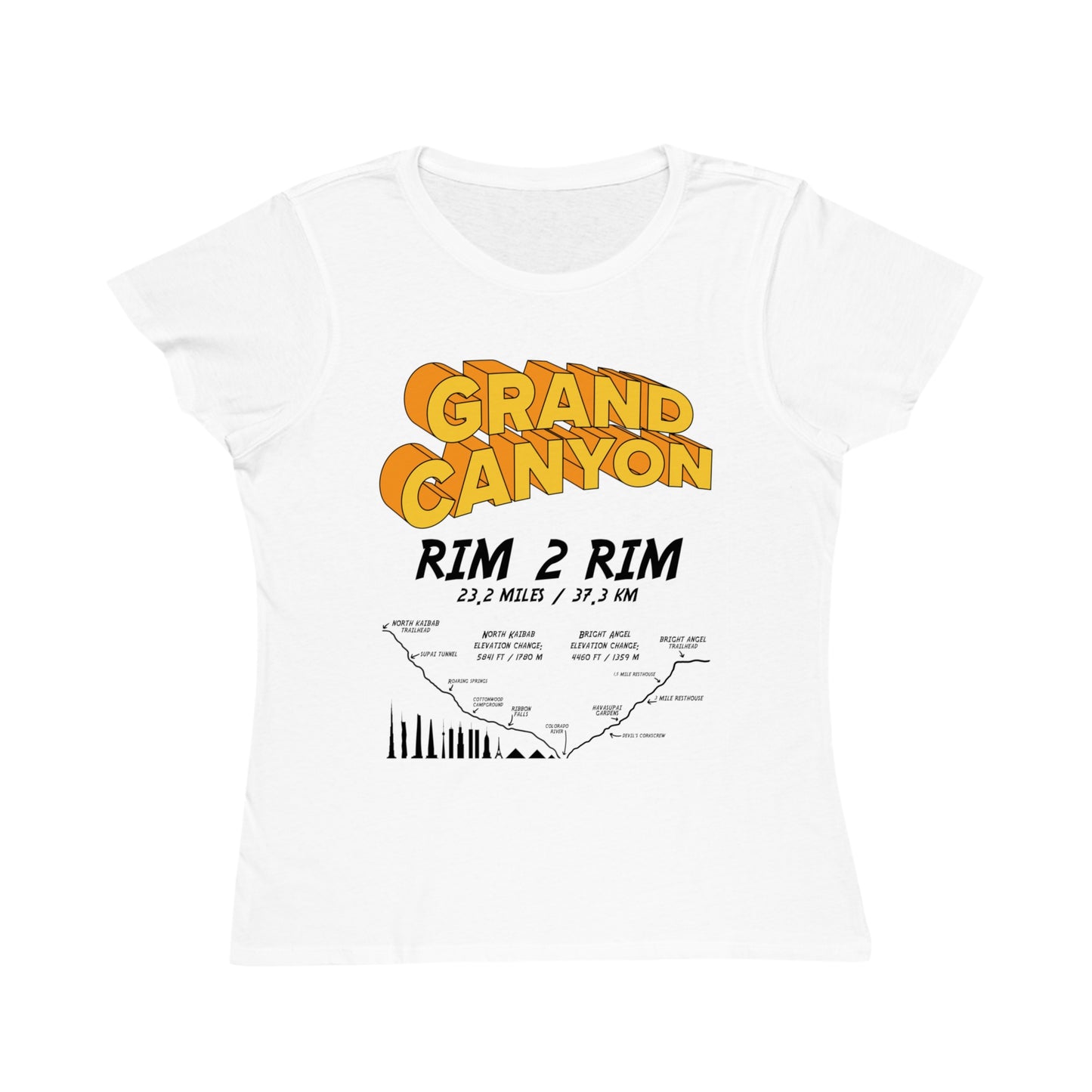 GC Rim 2 Rim NK and BA Organic Women's Classic T-Shirt