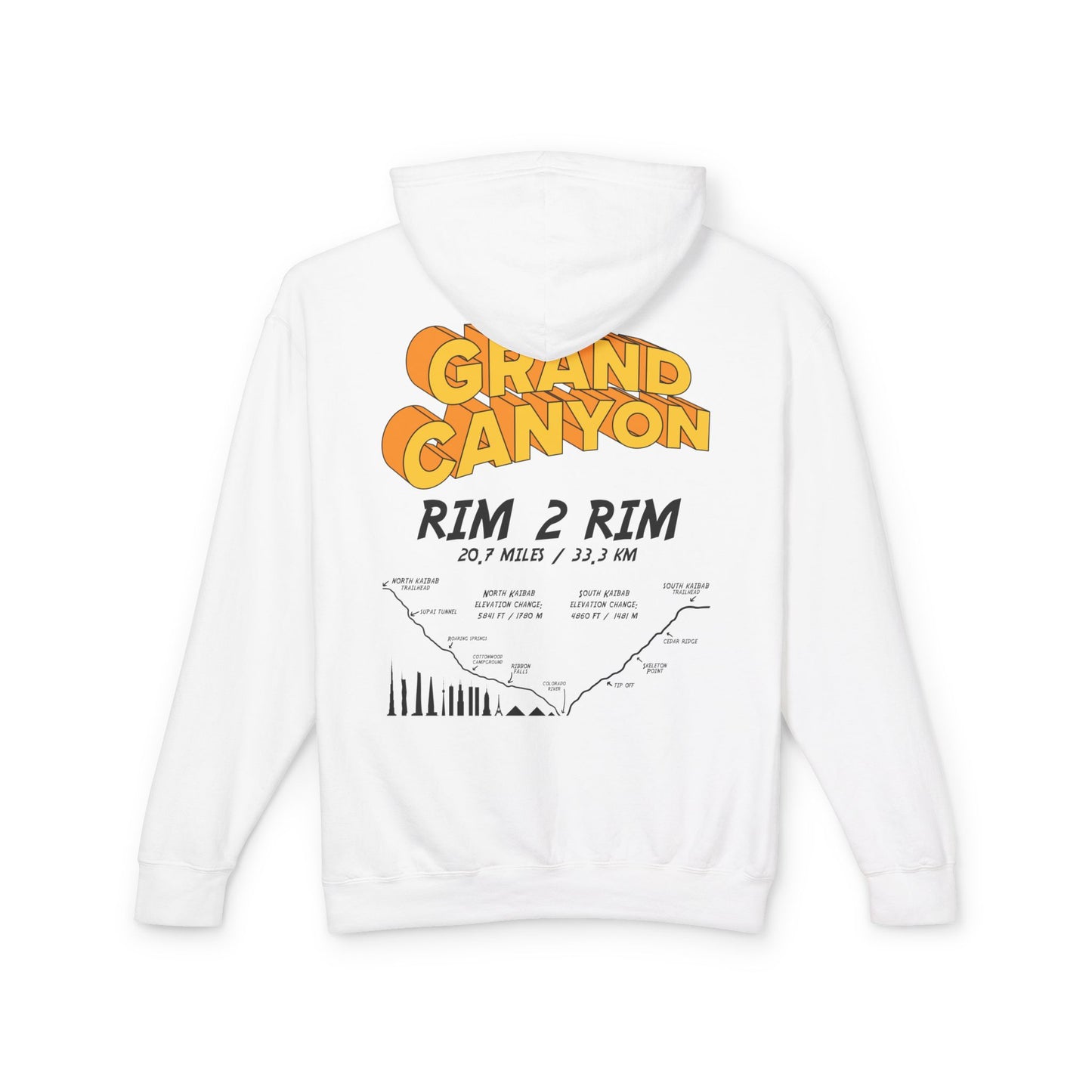 GC Rim 2 Rim NK and SK Unisex Lightweight Hooded Sweatshirt