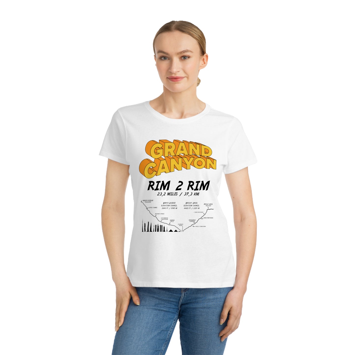 GC Rim 2 Rim NK and BA Organic Women's Classic T-Shirt