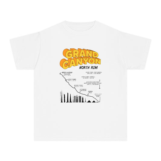Grand Canyon North Rim Youth Midweight Tee